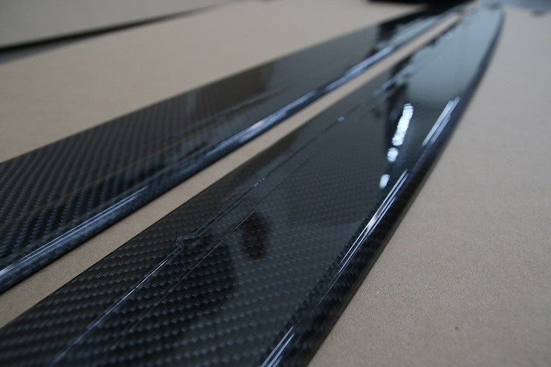 2015+ BMW F82 M4 Side Skirts Splitters Diffusers Extensions - Carbon Fiber — 3