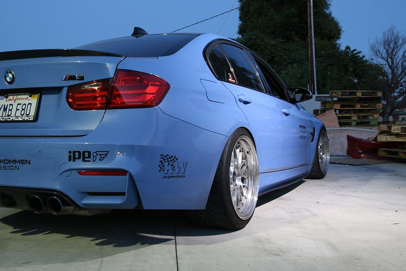 2015+ BMW F80 M3 Side Skirts Splitters Diffusers Extensions - Carbon Fiber — 3