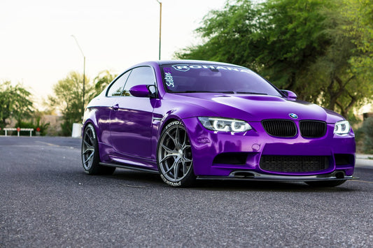 BMW E92 M3 Side Skirt Extensions Diffusers Splitters - Carbon Fiber  — 1