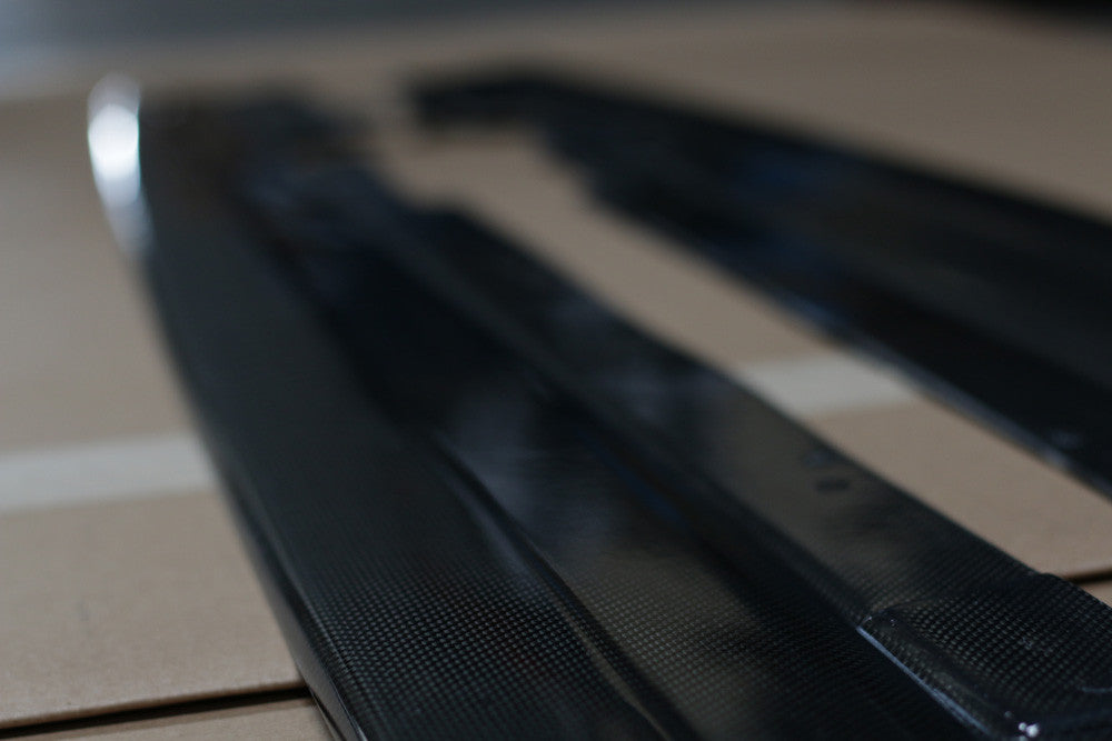 2015+ BMW F80 M3 Side Skirts Splitters Diffusers Extensions - Carbon Fiber — 8