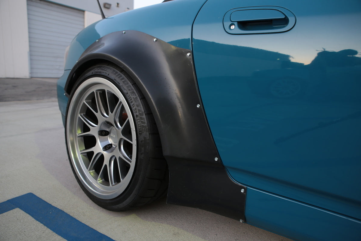 Honda S2000 Circuit Garage Style Widebody Fender Flares (Rear) — 5