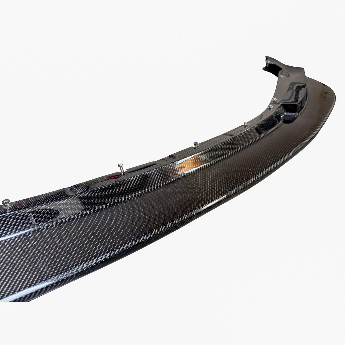 AlpineX Dynamics GT4 Style Bumper Mounted Carbon Fiber Front Lip For BMW G87 M2