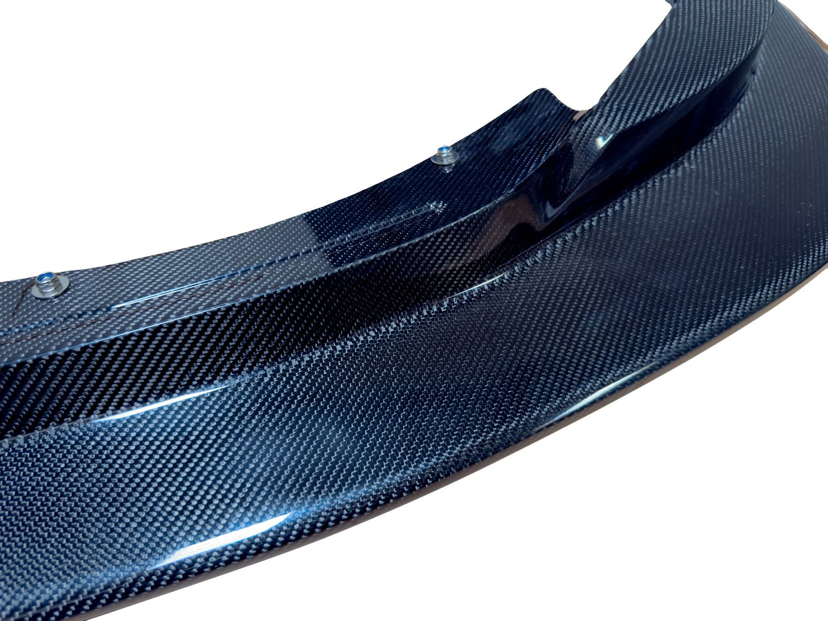 AlpineX Dynamics GT4 Style 1 Piece Carbon Fiber Front Lip For BMW G80 M3 / G82 M4