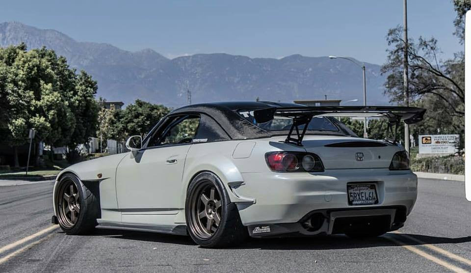 Honda S2000 Js Style Rear Fender Flares  — 5