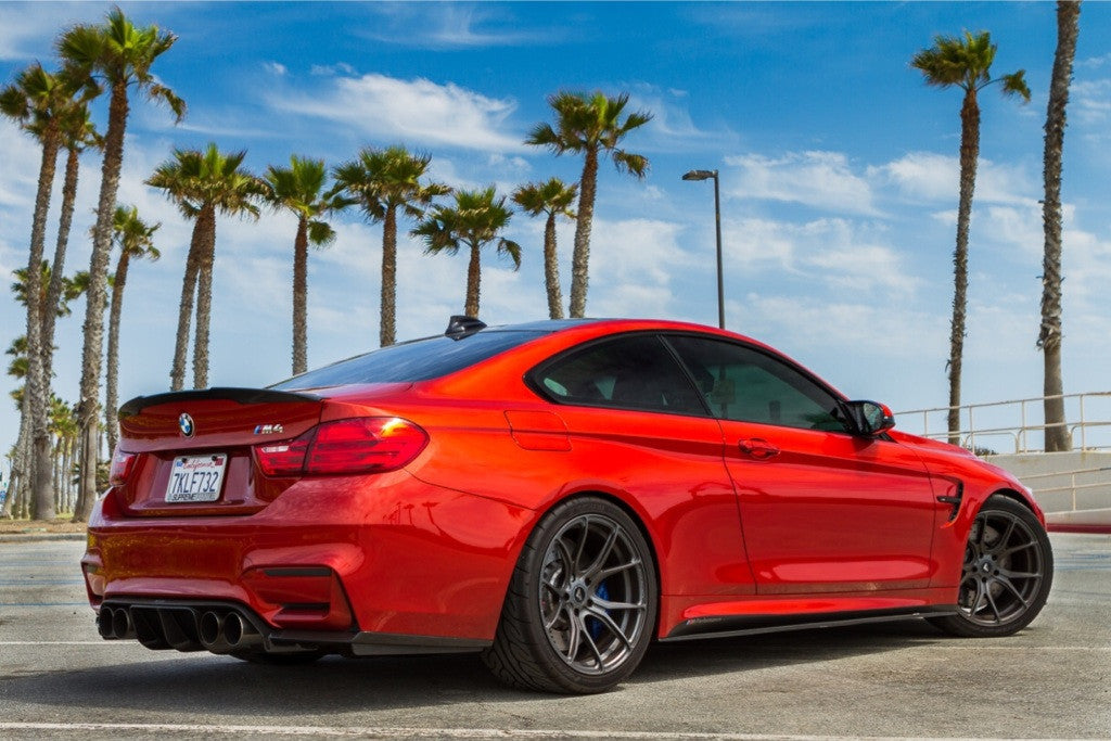 2015+ BMW F82 M4 Side Skirts Splitters Diffusers Extensions - Carbon Fiber — 8