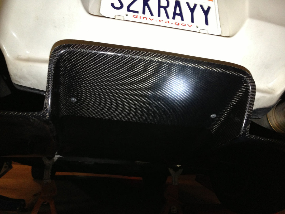 2000-2009 Honda S2000 SP Style Rear Diffuser - FRP — 8
