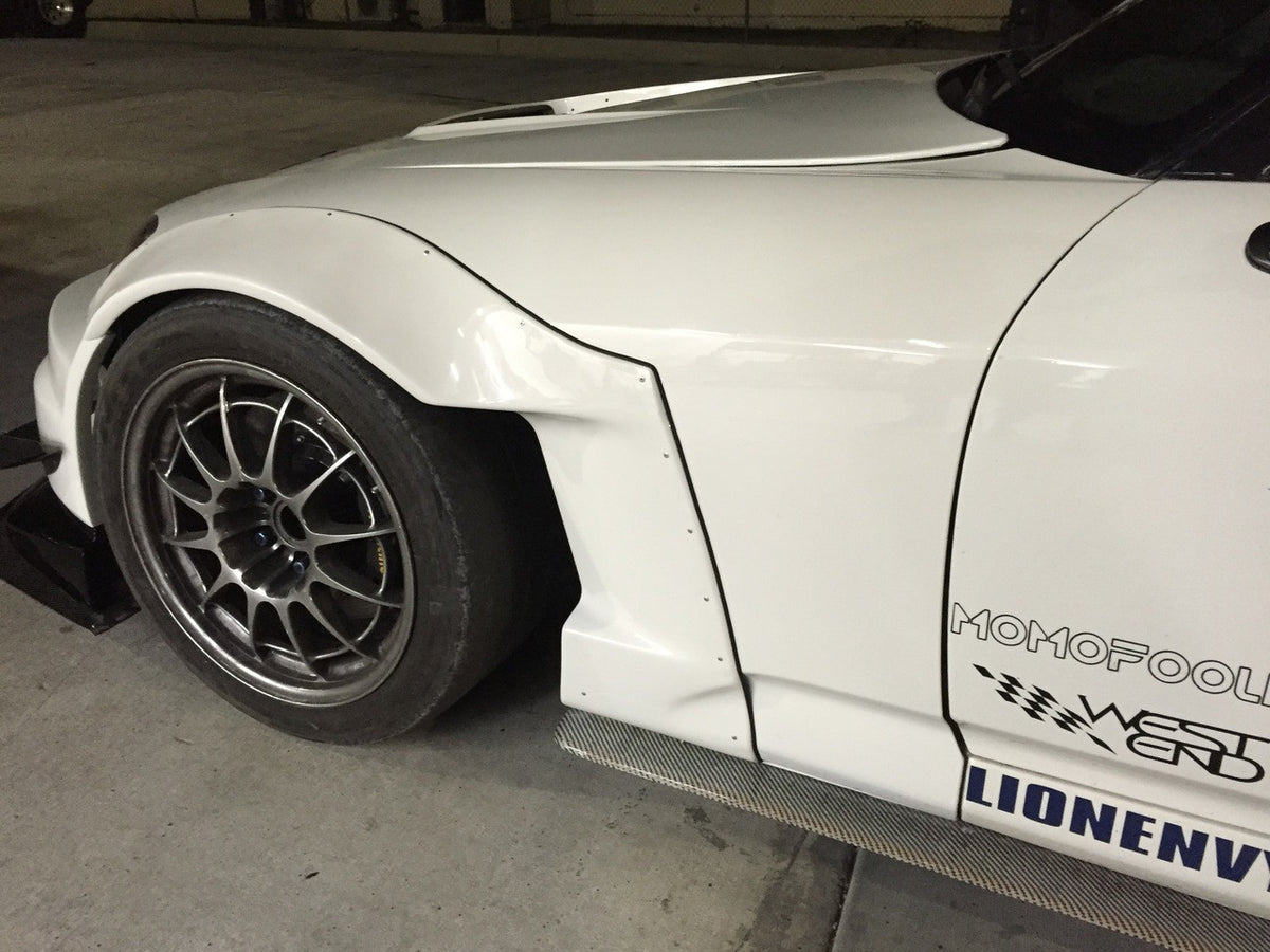 Honda S2000 Circuit Garage Style Widebody Fender Flares (Front) — 2