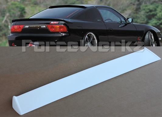  1989-1994 Nissan 240SX S13 Hatchback DM Style Roof Spoiler Wing — 1