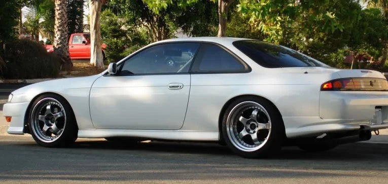 1997-1998 Nissan 240SX S14 Rear Bumper Valances (For JDM Rear Bumper) — 1