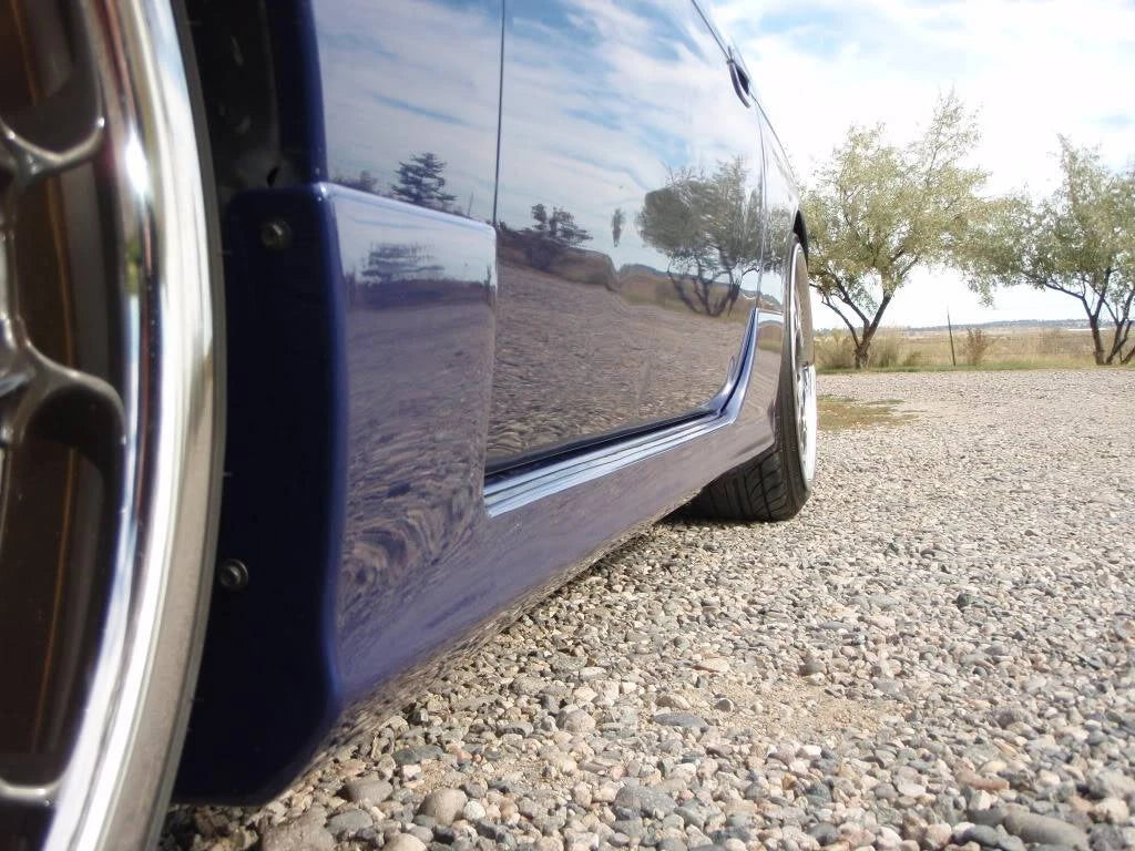 1995-1998 Nissan 240SX S14 JDM Navan Style Side Skirts — 1