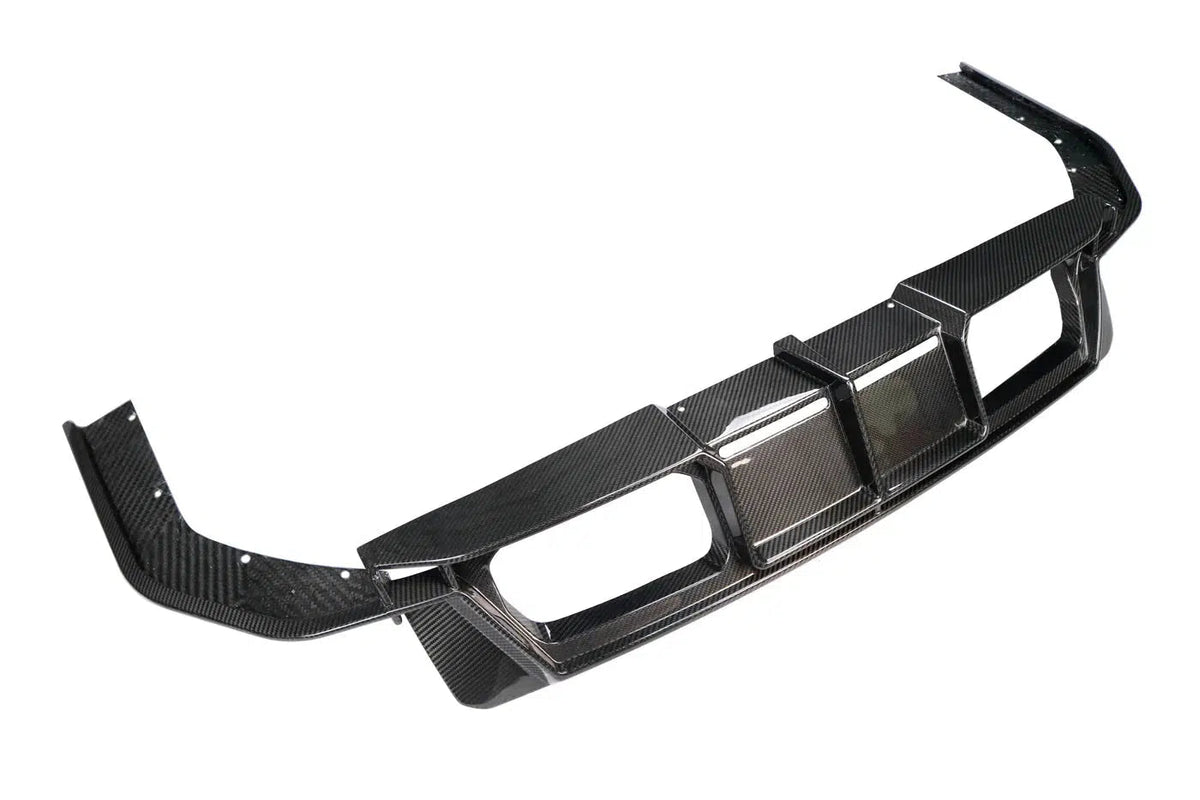 AlpineX Dynamics PSM Style Dry Carbon Fiber Rear Diffuser For BMW G80 M3 / G82 M4