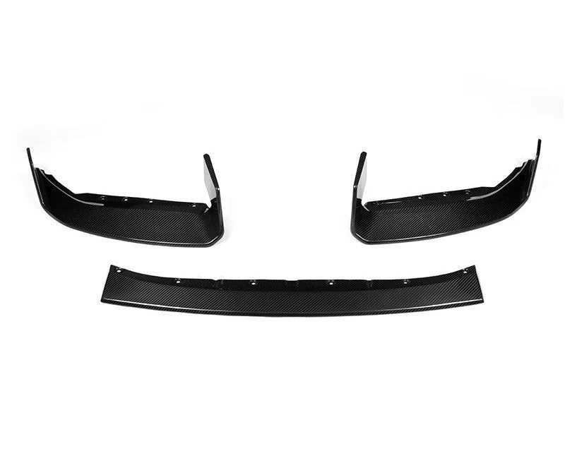 AlpineX Dynamics AD Style 3 Piece Carbon Fiber Front Lip For BMW G87 M2