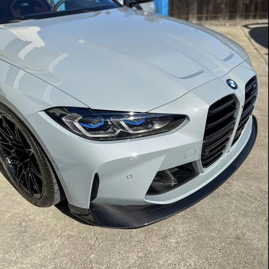AlpineX Dynamics RSC Style 1 Piece Carbon Fiber Front Lip For BMW G80 M3 / G82 M4