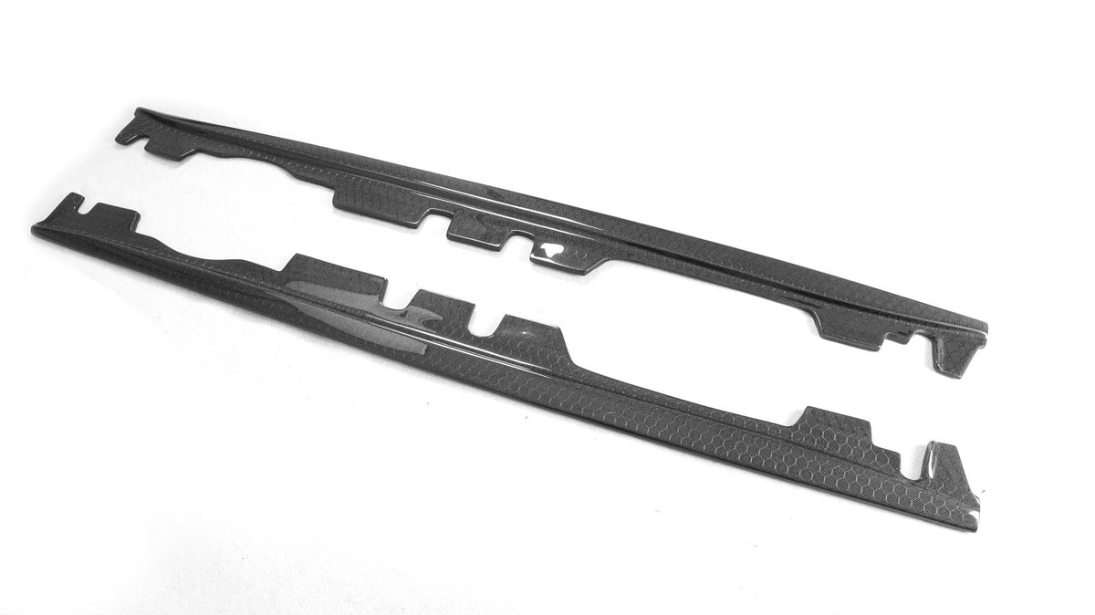AlpineX Dynamics MP Style Carbon Fiber Side Skirt For BMW E9X M3