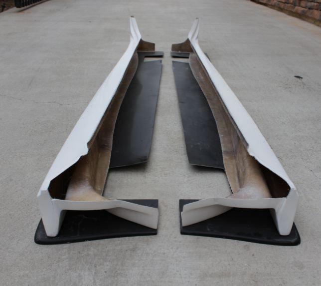 2008-2013 Mitsubishi Lancer Evolution Evo X 10 VR Style Side Skirts — 4