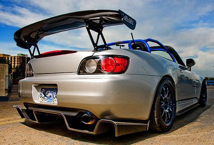 2000-2009 Honda S2000 SP Style Rear Diffuser - FRP — 1