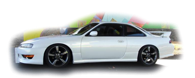 Nissan 240SX S14 K's Style Front Bumper Lip (for JDM Kouki bumper) — 6