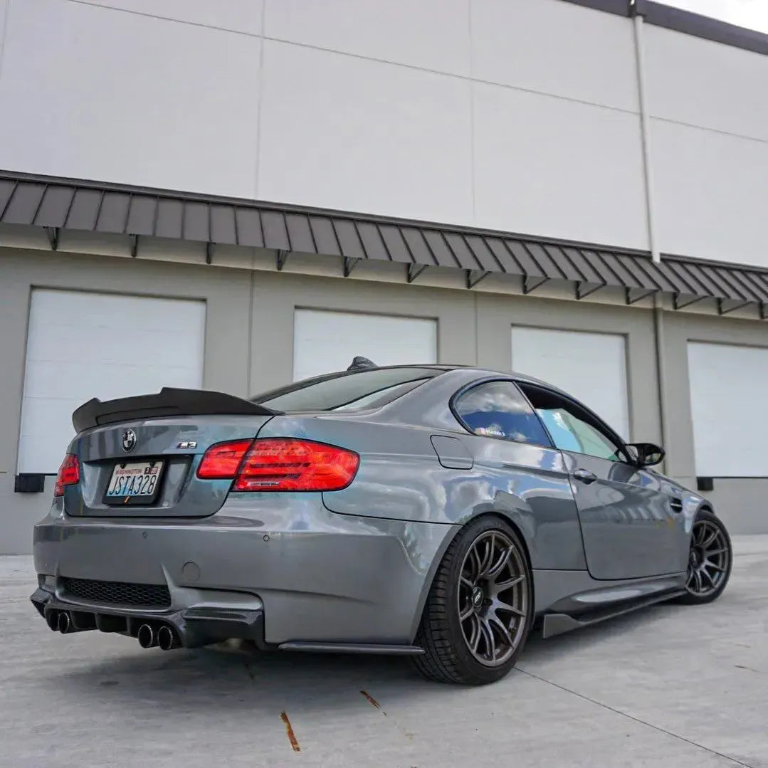 AlpineX Dynamics PSM Style Carbon Fiber Rear Spoiler For BMW E90 E92 E93 3 Series & M3