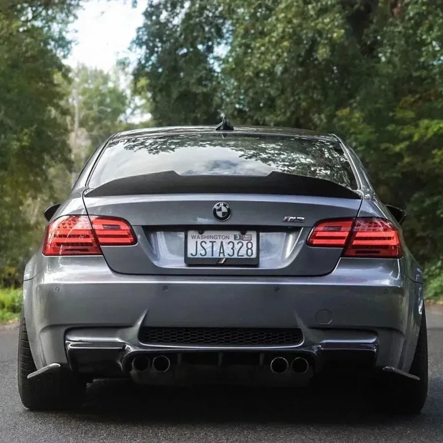 AlpineX Dynamics PSM Style Carbon Fiber Rear Spoiler For BMW E90 E92 E93 3 Series & M3