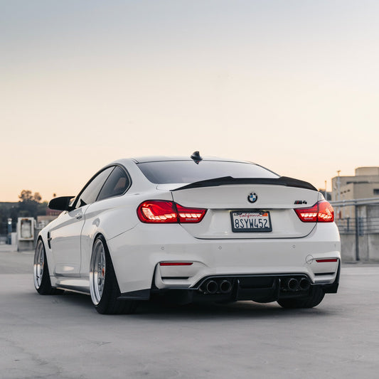 AlpineX Dynamics PSM Style Carbon Fiber Rear Spoiler For BMW F80 F82 F83 M3 M4