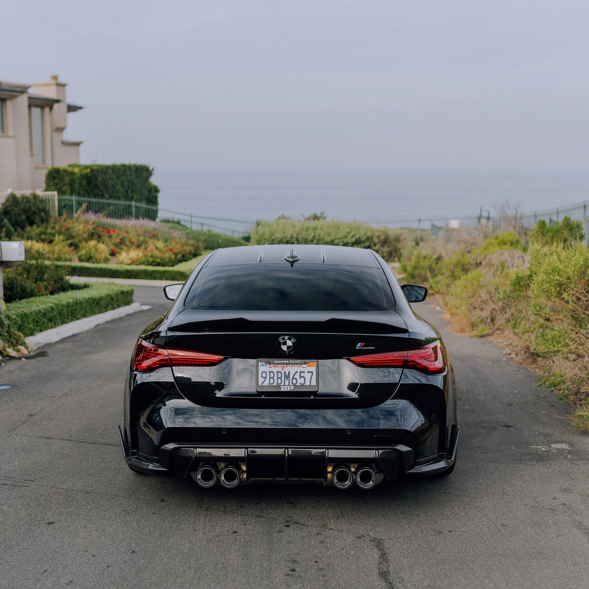 AlpineX Dynamics MP Style Pre-preg Dry Carbon Fiber Rear Diffuser For BMW G8X M3 M4