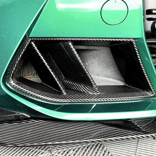 AlpineX Dynamics MH Style Pre-preg Dry Carbon Fiber Front Duct For BMW G8X M3 M4