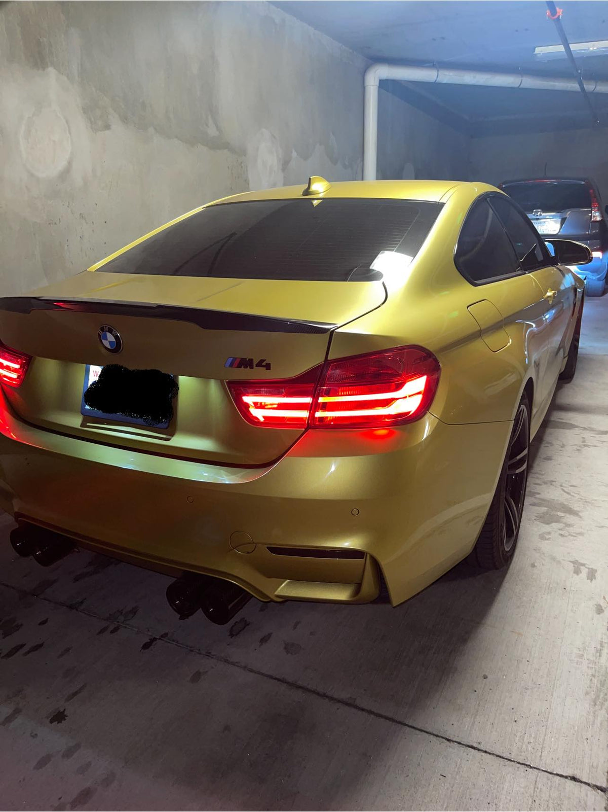 AlpineX Dynamics MP Style Carbon Fiber Rear Spoiler For BMW F80 F82 F83 M3 M4