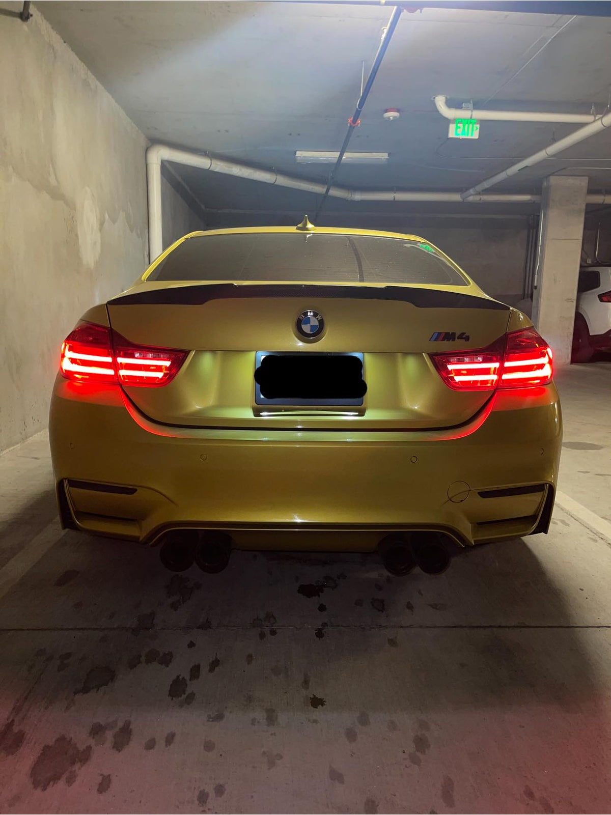AlpineX Dynamics MP Style Carbon Fiber Rear Spoiler For BMW F80 F82 F83 M3 M4