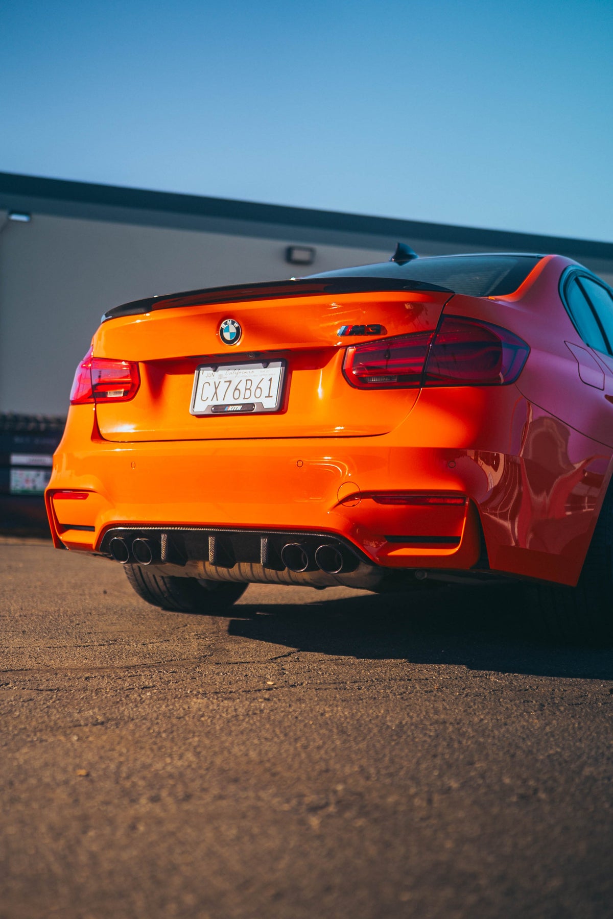 AlpineX Dynamics MP Style Carbon Fiber Rear Spoiler For BMW F80 F82 F83 M3 M4