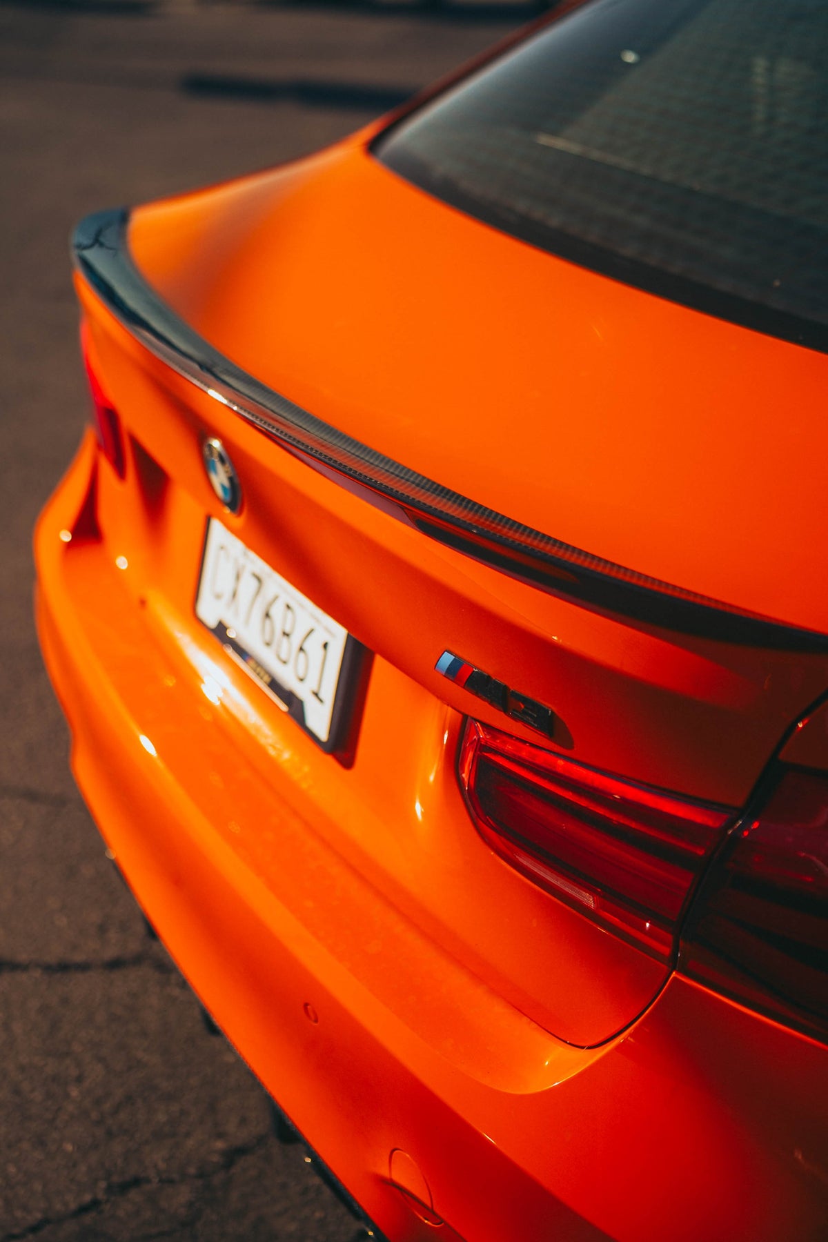 AlpineX Dynamics MP Style Carbon Fiber Rear Spoiler For BMW F80 F82 F83 M3 M4