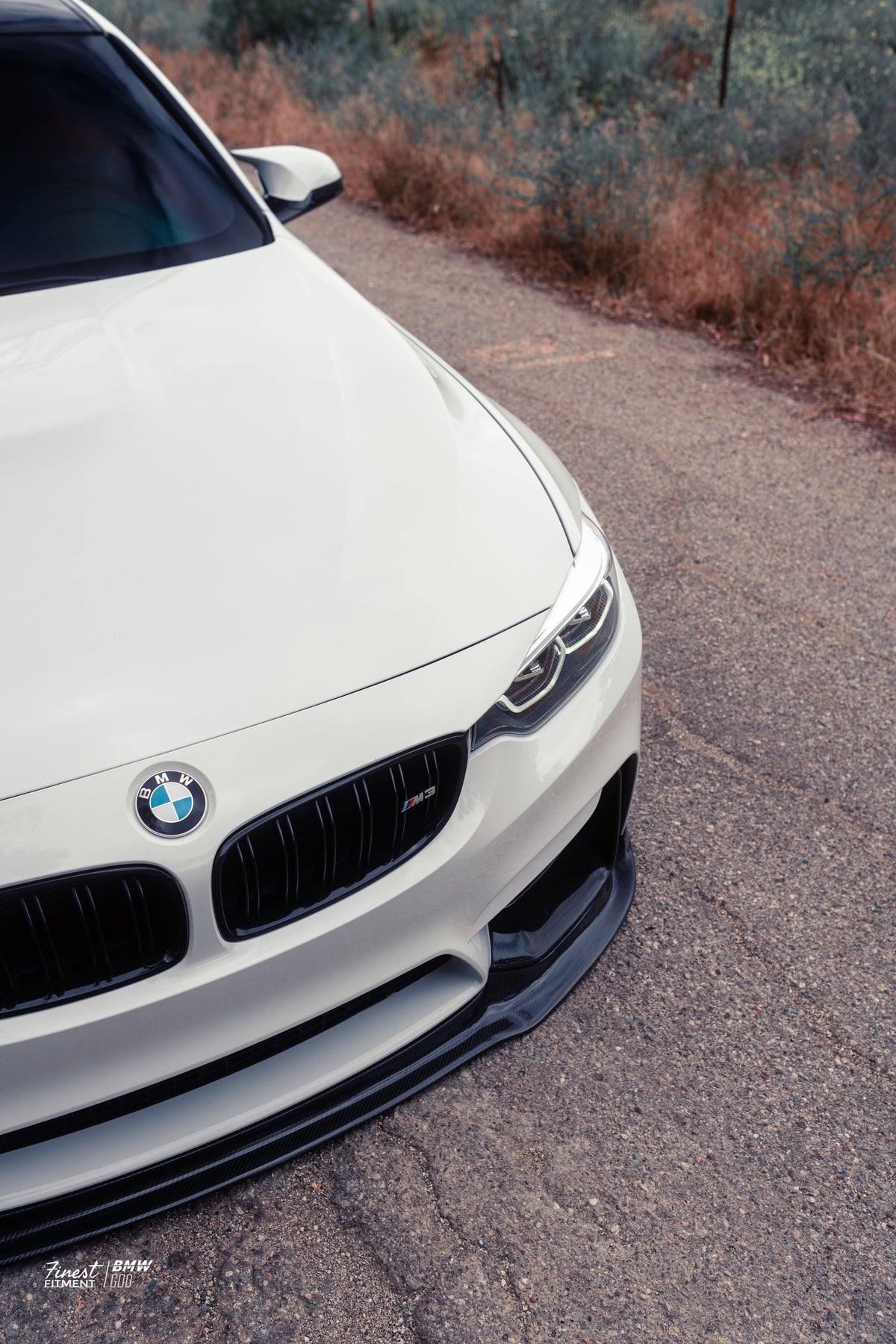 AlpineX Dynamics V Style Carbon Fiber Front Lip For BMW F8X M3 M4