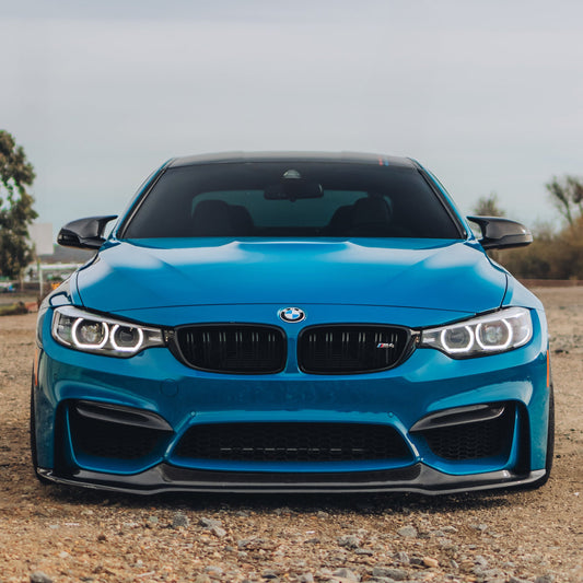 AlpineX Dynamics V Style Carbon Fiber Front Lip For BMW F8X M3 M4