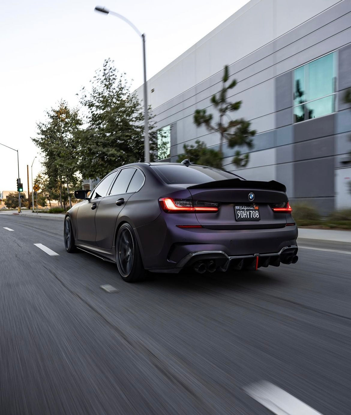 AlpineX Dynamics PSM Style Carbon Fiber Rear Spoiler For BMW G80 G82 G83 M3 M4