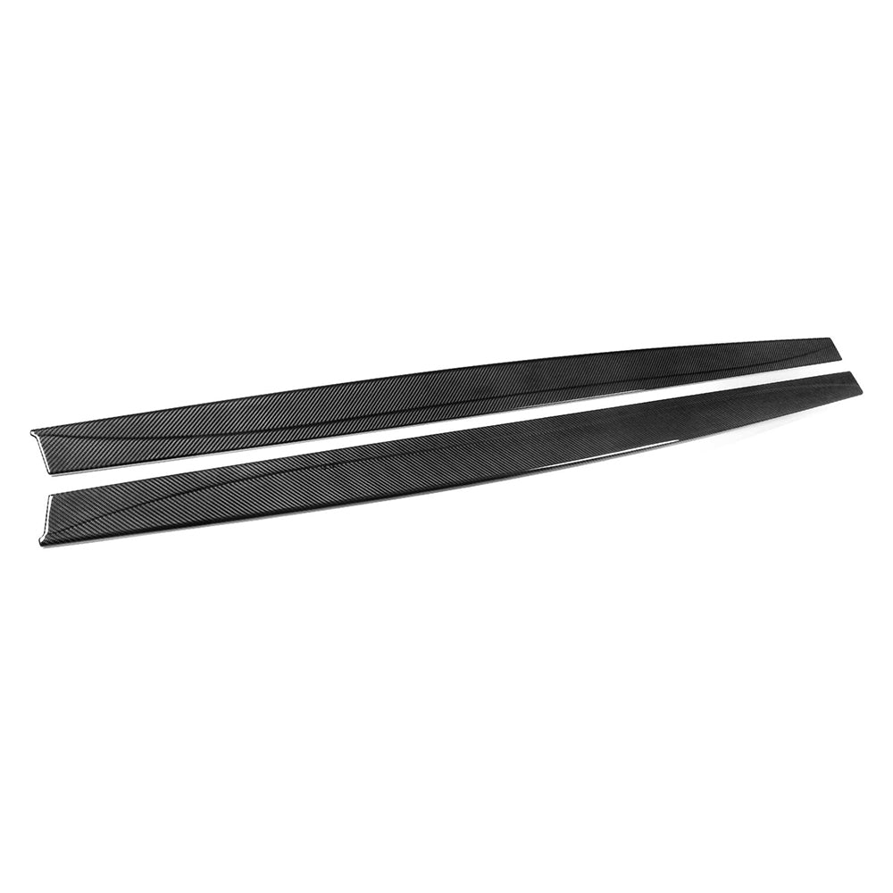 AlpineX Dynamics MP Style Carbon Fiber Side Skirt Extensions for BMW F80 M3 / F82 F83 M4