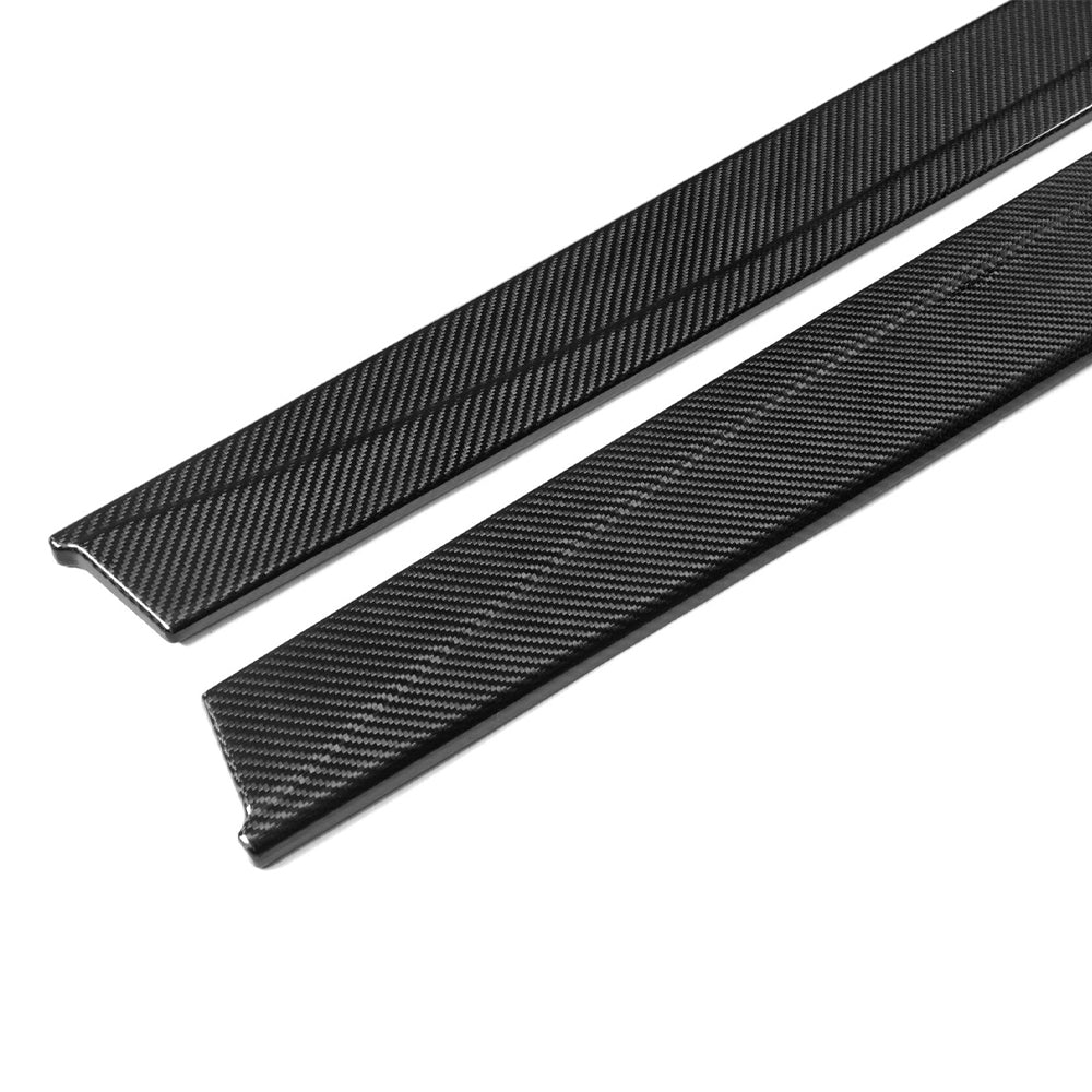 AlpineX Dynamics MP Style Carbon Fiber Side Skirt Extensions for BMW F80 M3 / F82 F83 M4