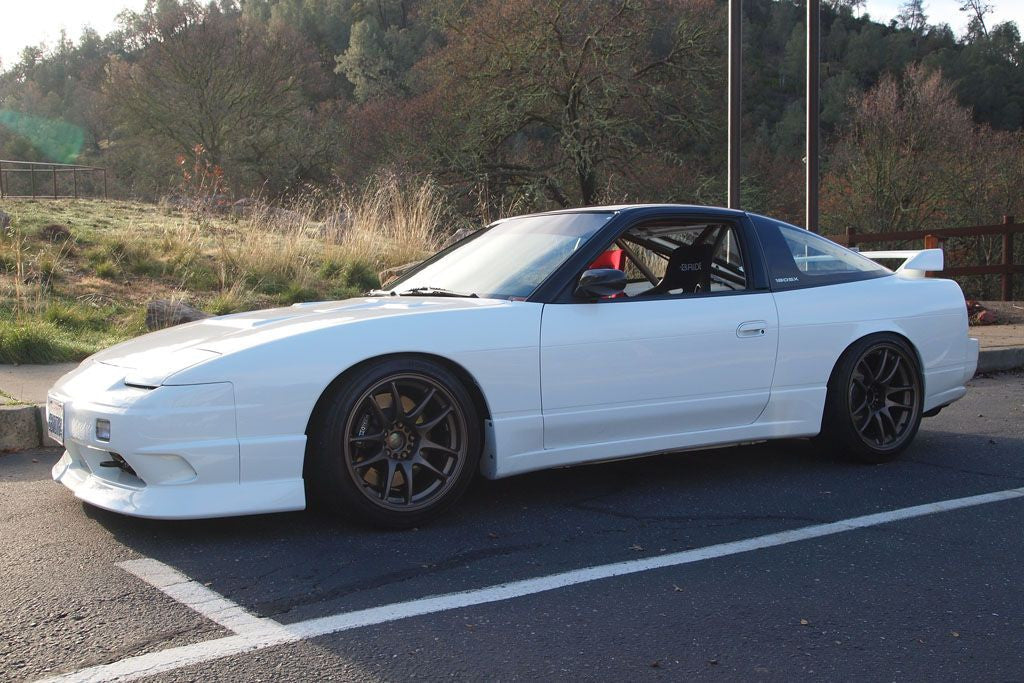 1989-1994 Nissan 240SX S13 180SX Silvia Chuki Style Side Skirts — 3