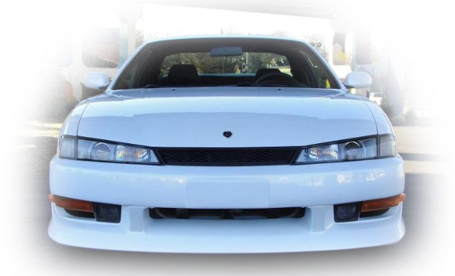 Nissan 240SX S14 K's Style Front Bumper Lip (for JDM Kouki bumper) — 5