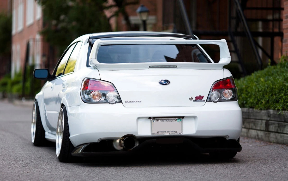 2002-2007 Subaru Impreza WRX STi VT Rear Diffuser - Carbon Fiber — 5