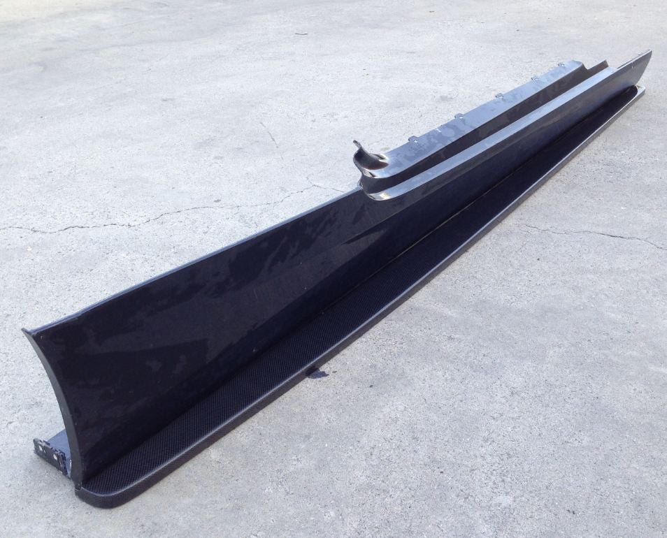BMW E92 Coupe Side Skirt Diffuser Extensions Splitters - Carbon Fiber (for OEM side skirts) — 3