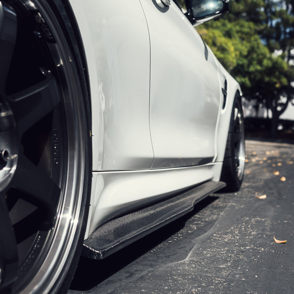 AlpineX Dynamics PSM Style Carbon Fiber Side Skirt For BMW F80 M3/F82 F83 M4