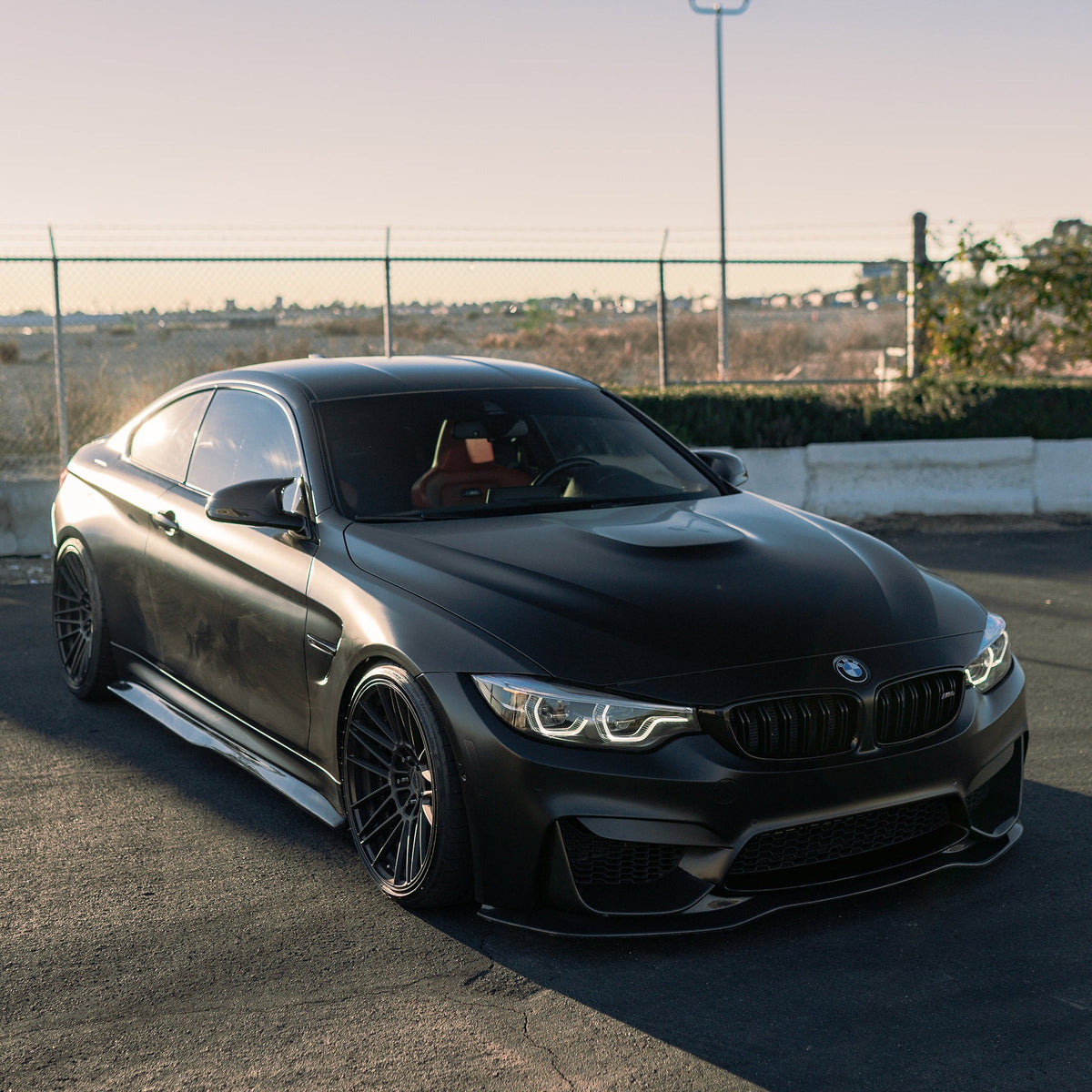 AlpineX Dynamics PSM Style Carbon Fiber Front Lip For BMW F8X M3 M4