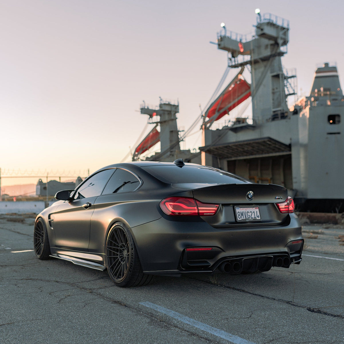 AlpineX Dynamics PSM Style Carbon Fiber Side Skirt For BMW F80 M3/F82 F83 M4