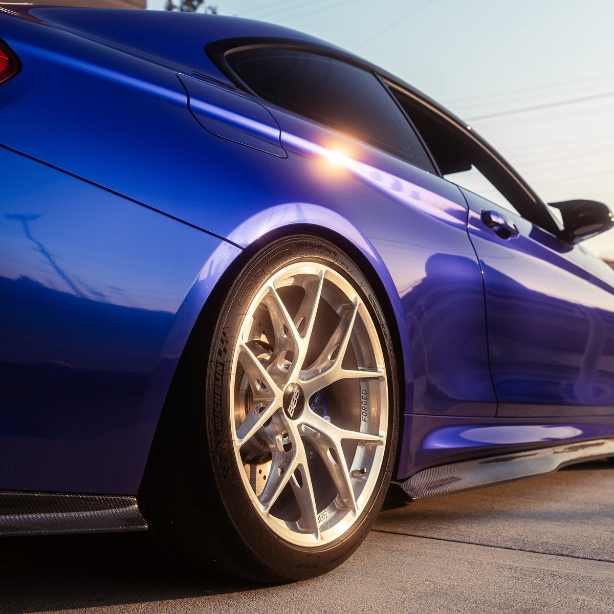 AlpineX Dynamics PSM Style Carbon Fiber Side Skirt For BMW F80 M3/F82 F83 M4