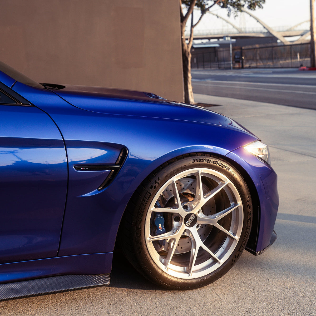 AlpineX Dynamics PSM Style Carbon Fiber Side Skirt For BMW F80 M3/F82 F83 M4
