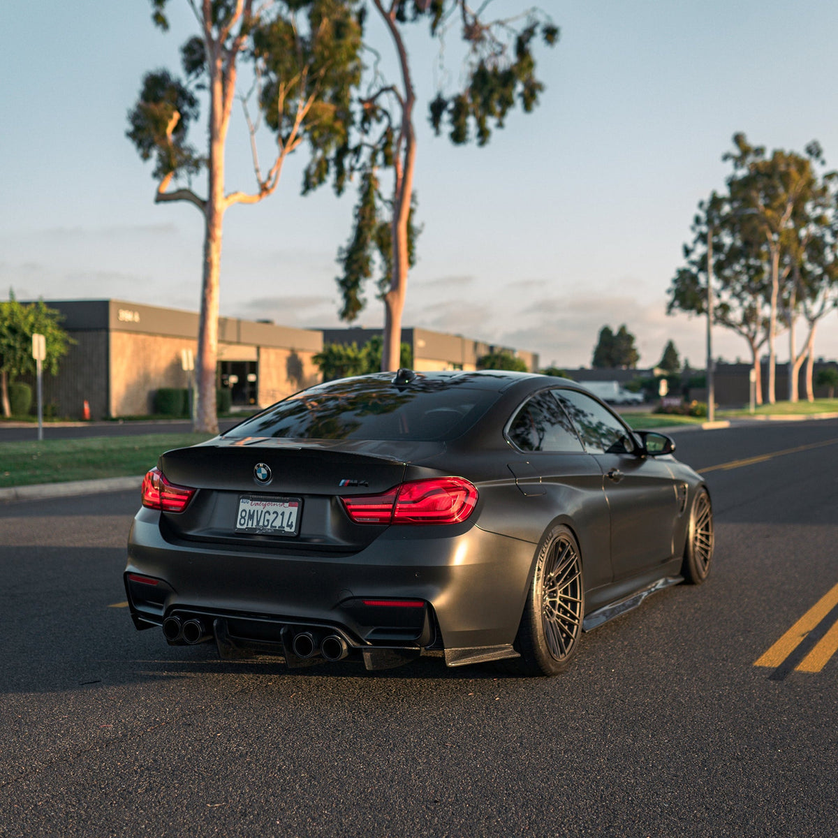 AlpineX Dynamics PSM Style Carbon Fiber Side Skirt For BMW F80 M3/F82 F83 M4