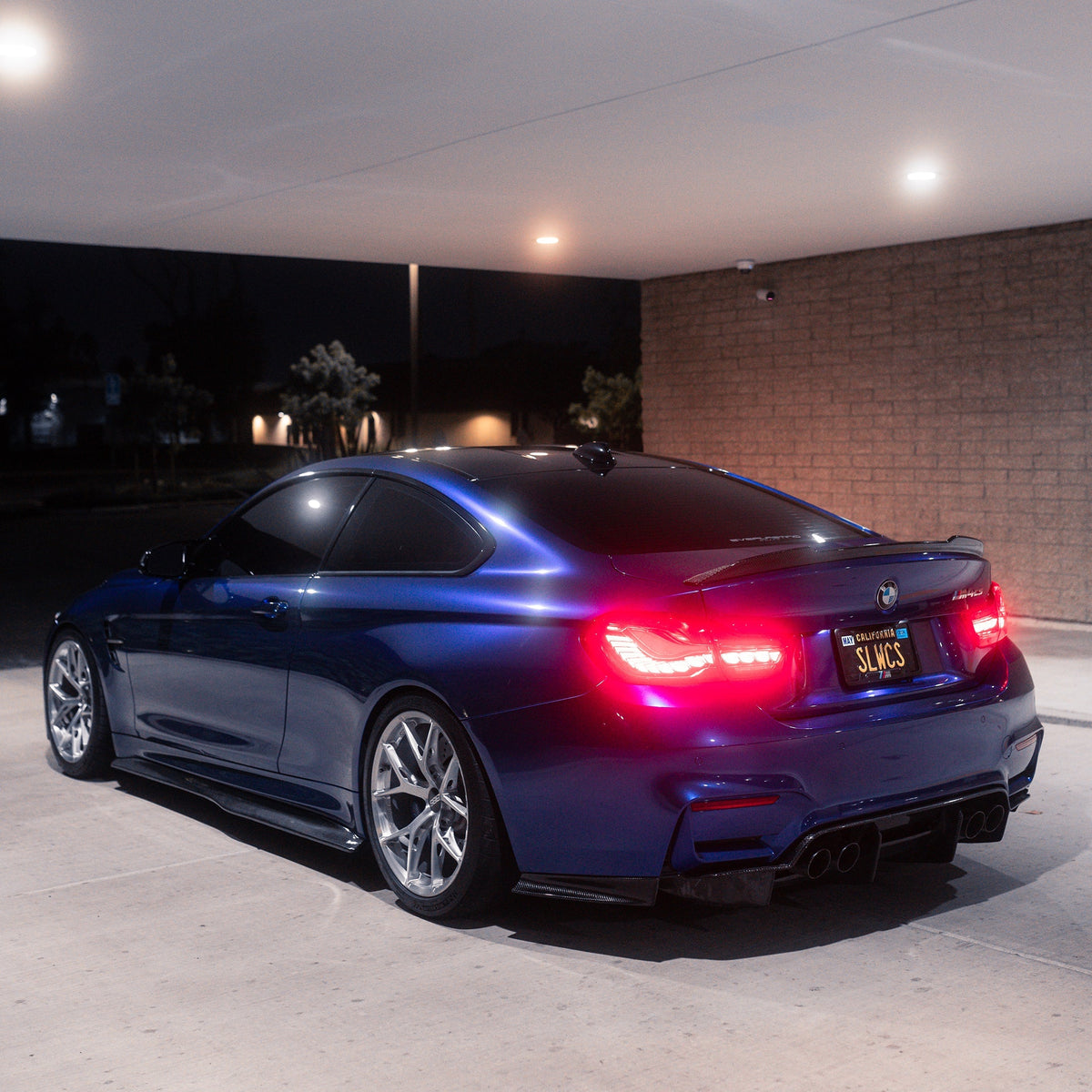 AlpineX Dynamics PSM Style Carbon Fiber Side Skirt For BMW F80 M3/F82 F83 M4
