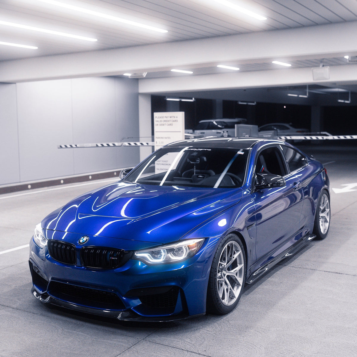 AlpineX Dynamics PSM Style Carbon Fiber Side Skirt For BMW F80 M3/F82 F83 M4