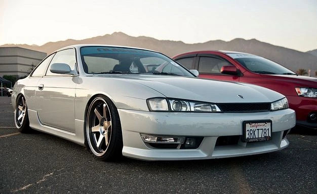 1995-1998 Nissan 240SX S14 JDM Navan Style Side Skirts — 2