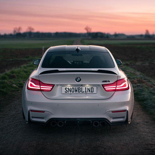 AlpineX Dynamics CS Style Carbon Fiber Rear Spoiler For BMW F80 F82 F83 M3 M4