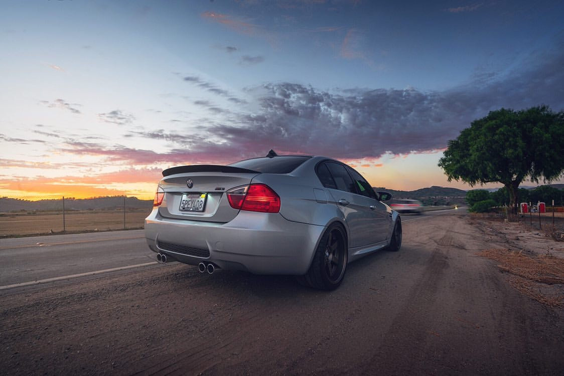 AlpineX Dynamics MP Style Carbon Fiber Rear Spoiler For BMW E90 E92 E93 3 Series & M3